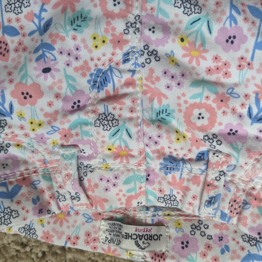 Floral jeggings